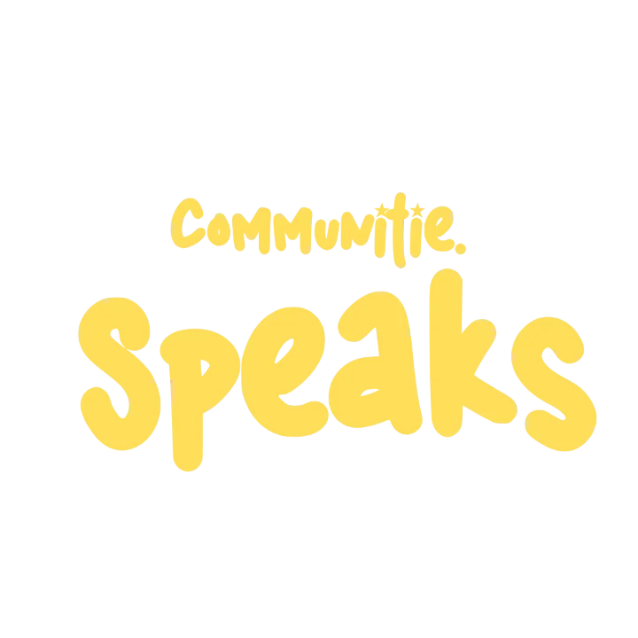 Communitie Speaks logo