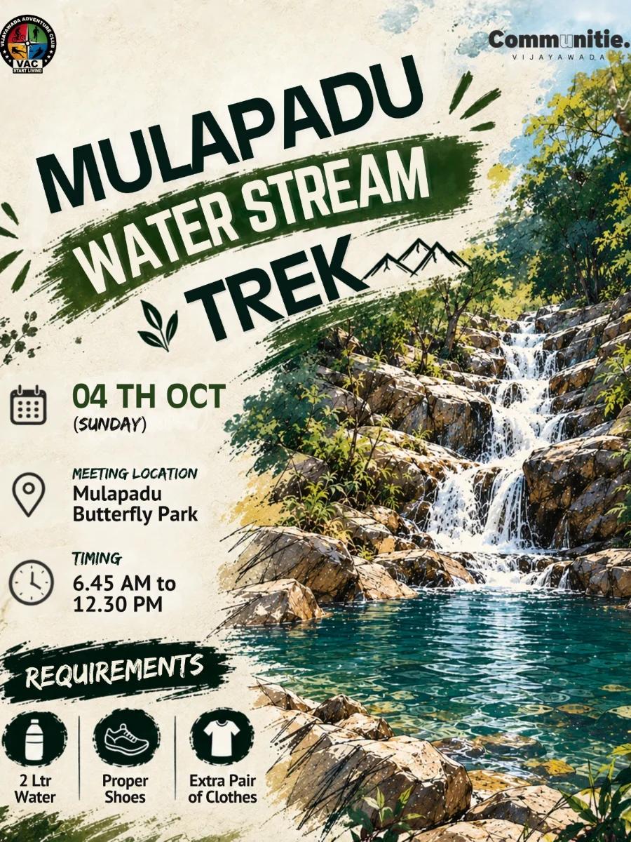 Mulapadu Water Stream Trek
