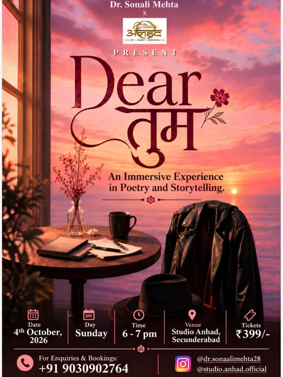 Dear Tum - A poetry and storytelling show