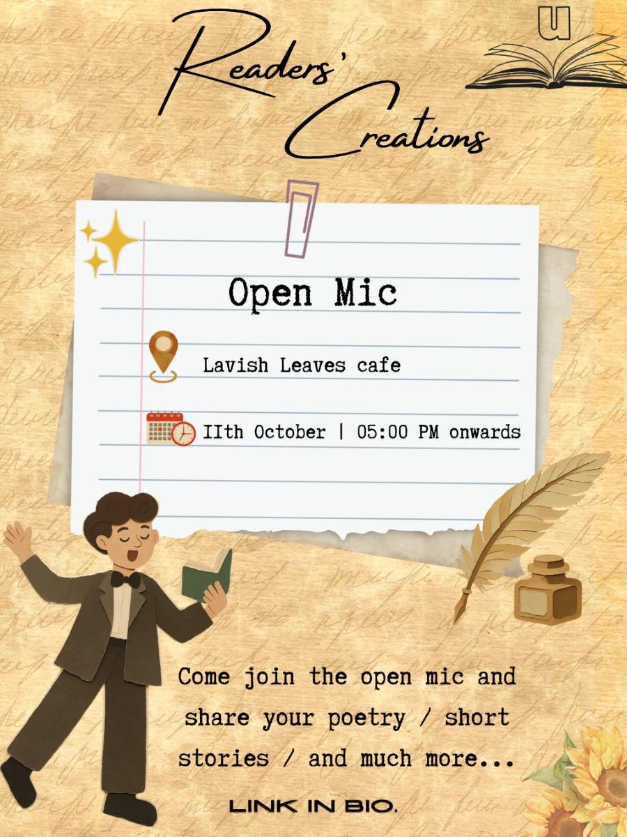 Readers' Creations - Open Mic 2.O