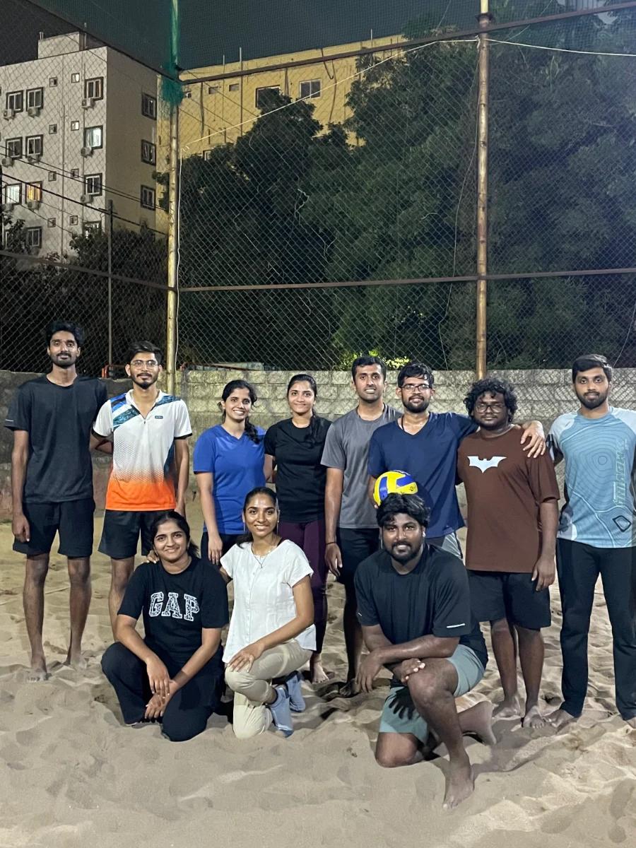 Mixed volleyball saturday.