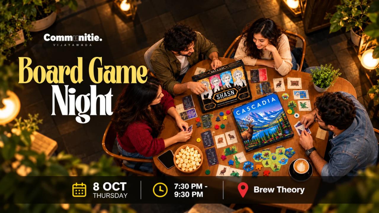 Board games night - Thursday