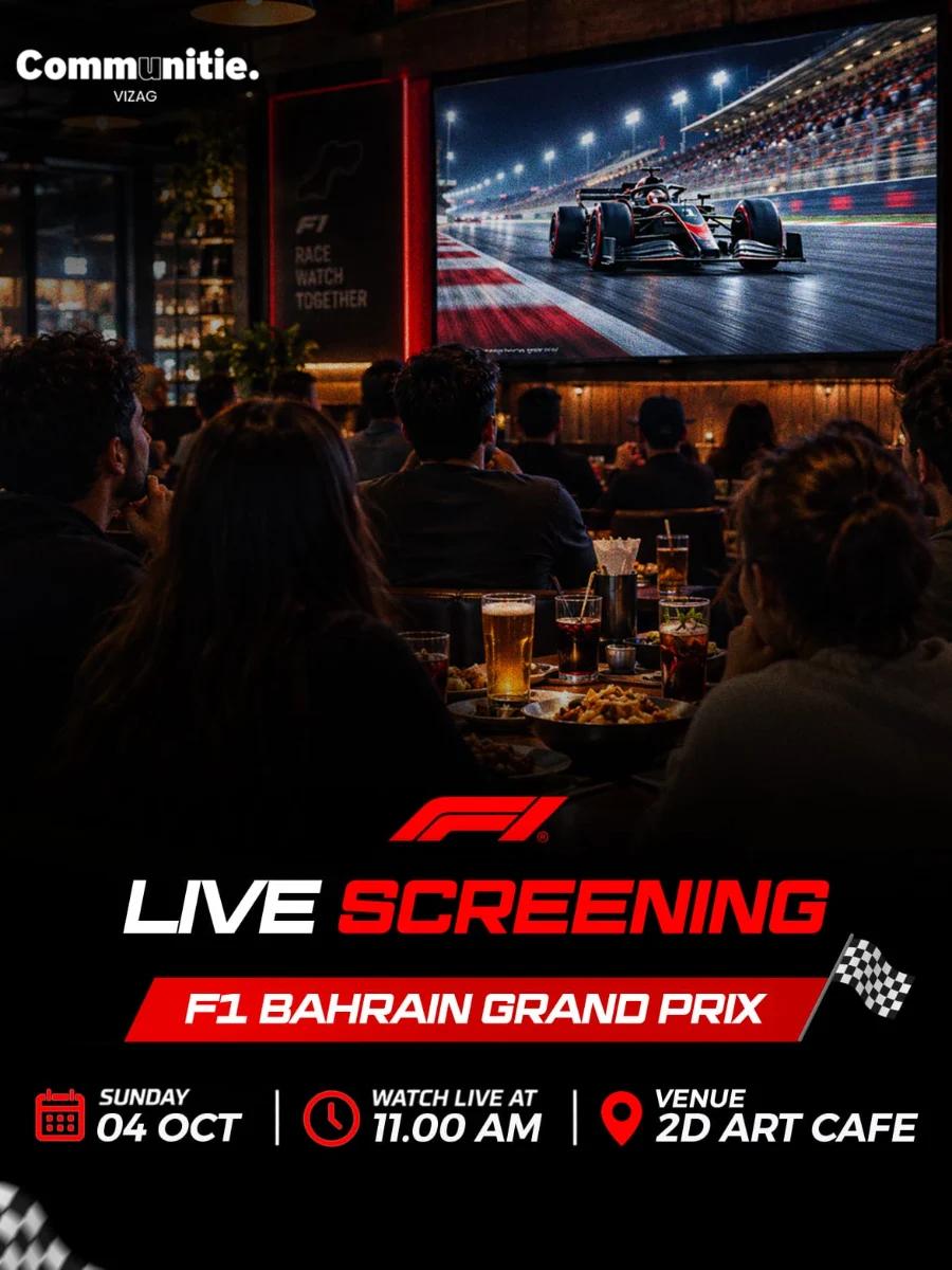 F1 Screening Bahrain Grand Prix