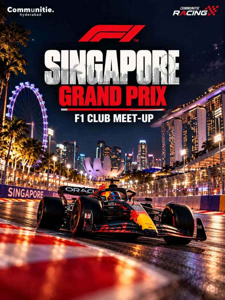 Singapore Grand Prix - F1 Club Watch Party