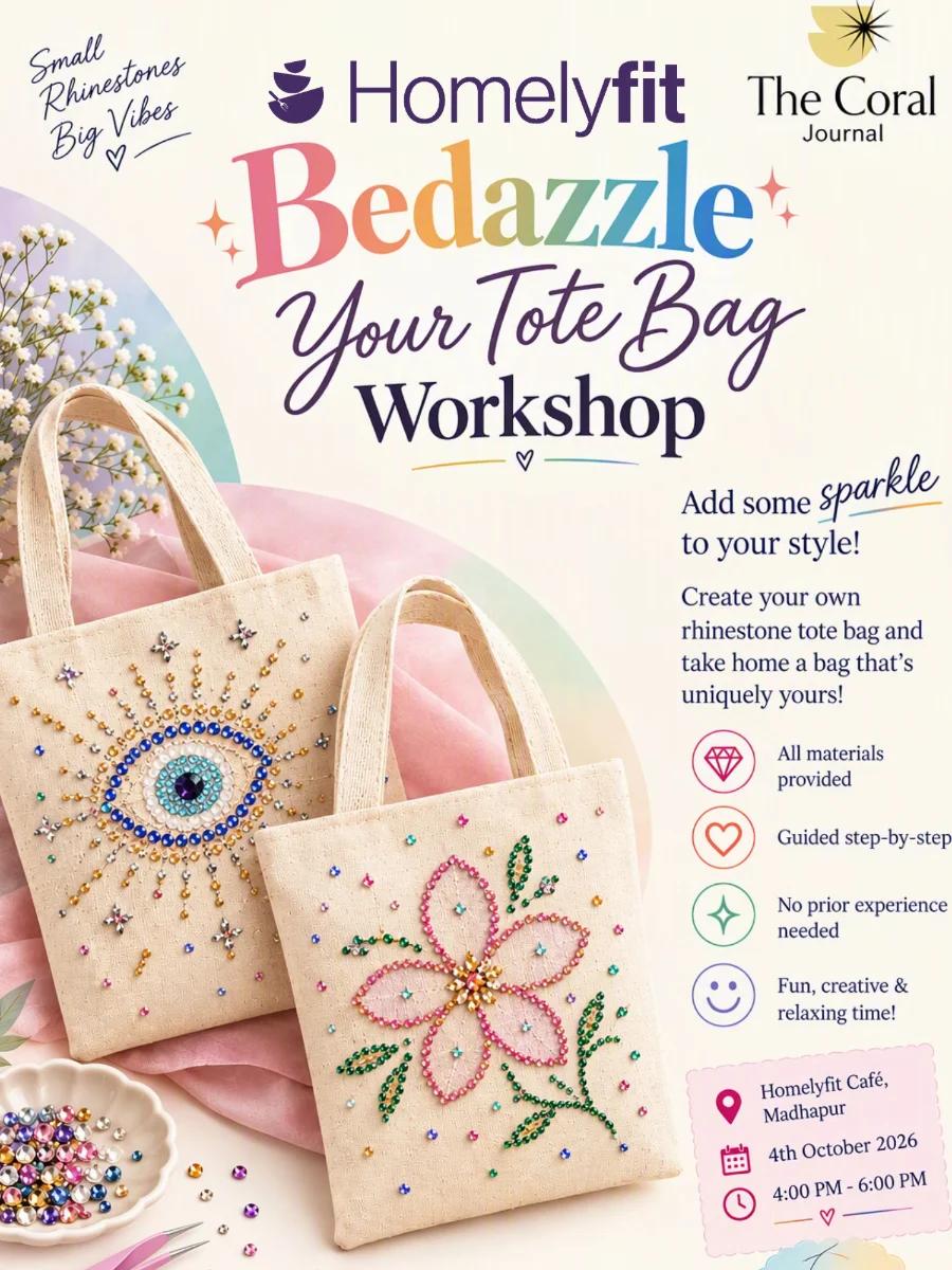 Bedazzle Your Tote Bag Workshop