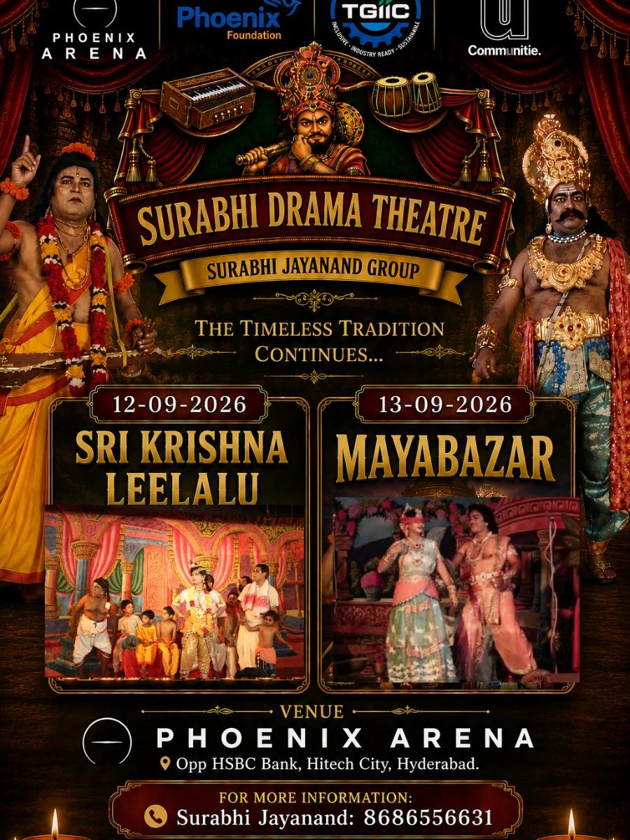 Surabhi Drama Theatre's Sri Krishna Leelalu & Mayabazar