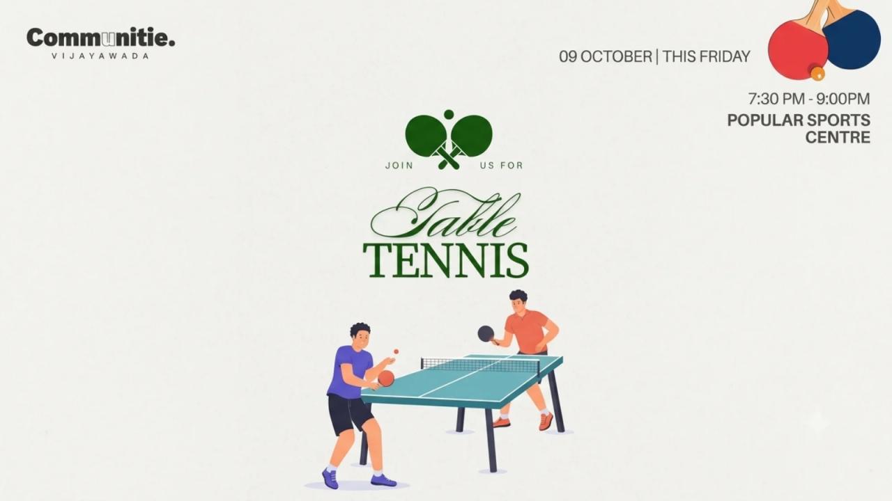 Table Tennis with Communitie